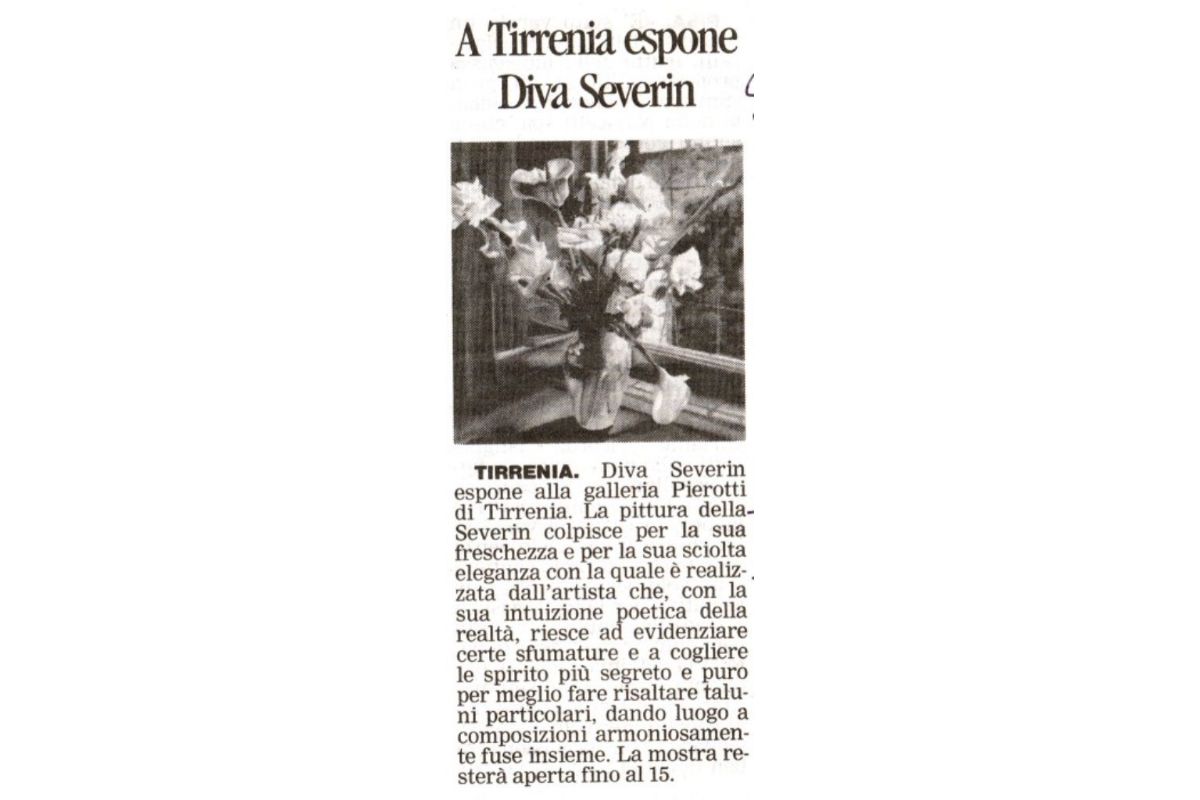 Esposizione a Tirrenia