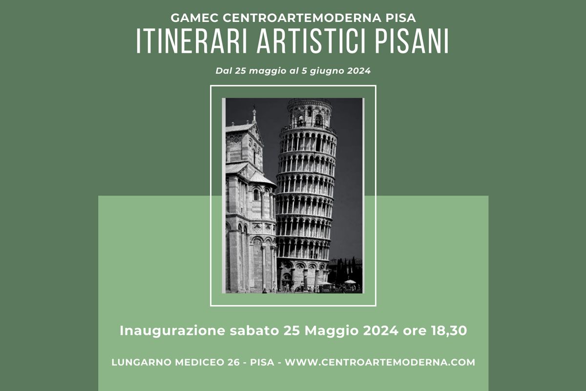 itinerari artistici pisani 2024