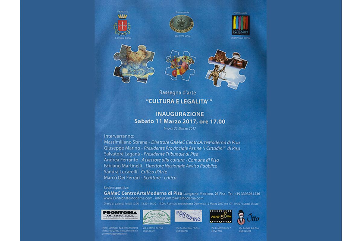 Cultura e Legalità – rassegna d’arte