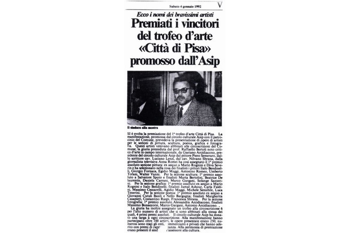 Trofeo d'Arte città di Pisa