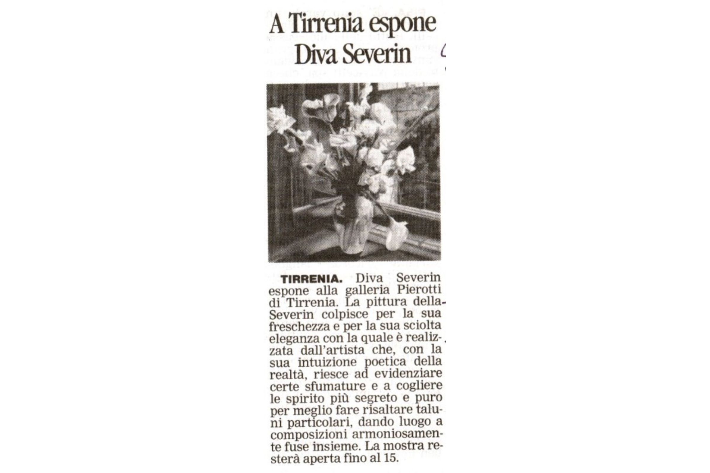 Esposizione a Tirrenia