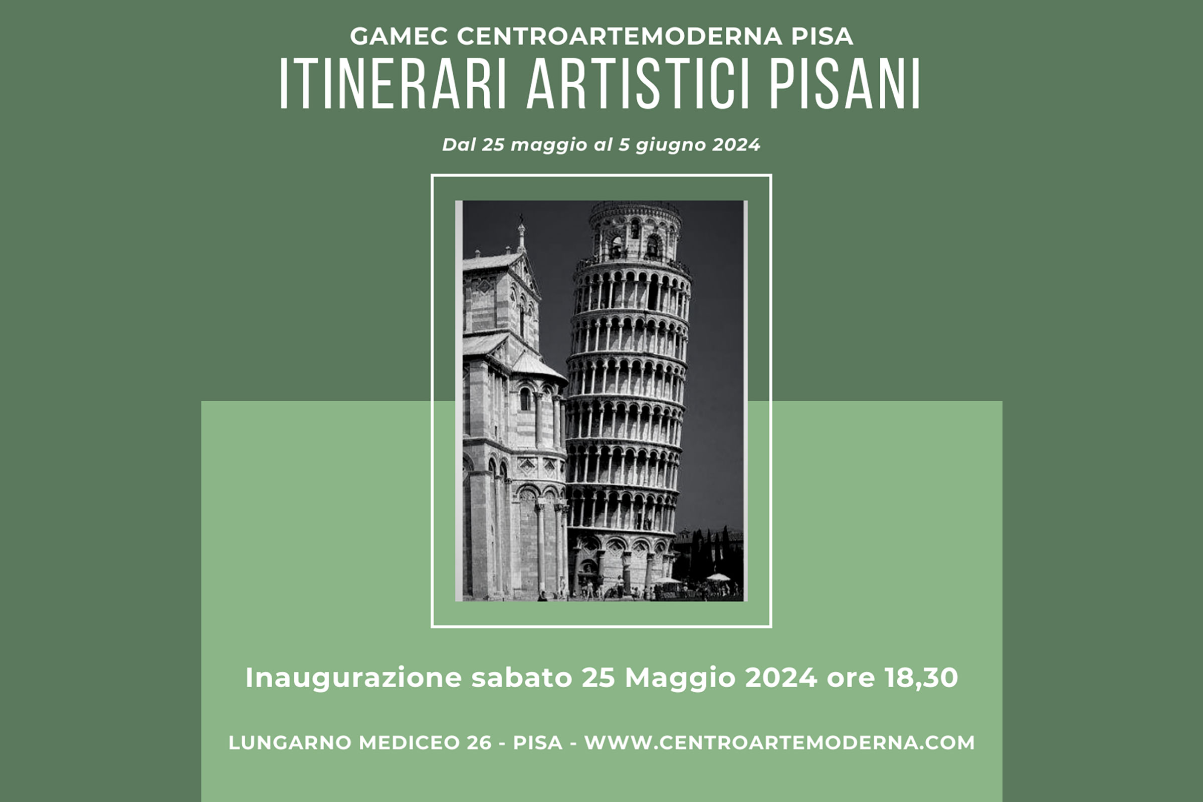 itinerari artistici pisani 2024