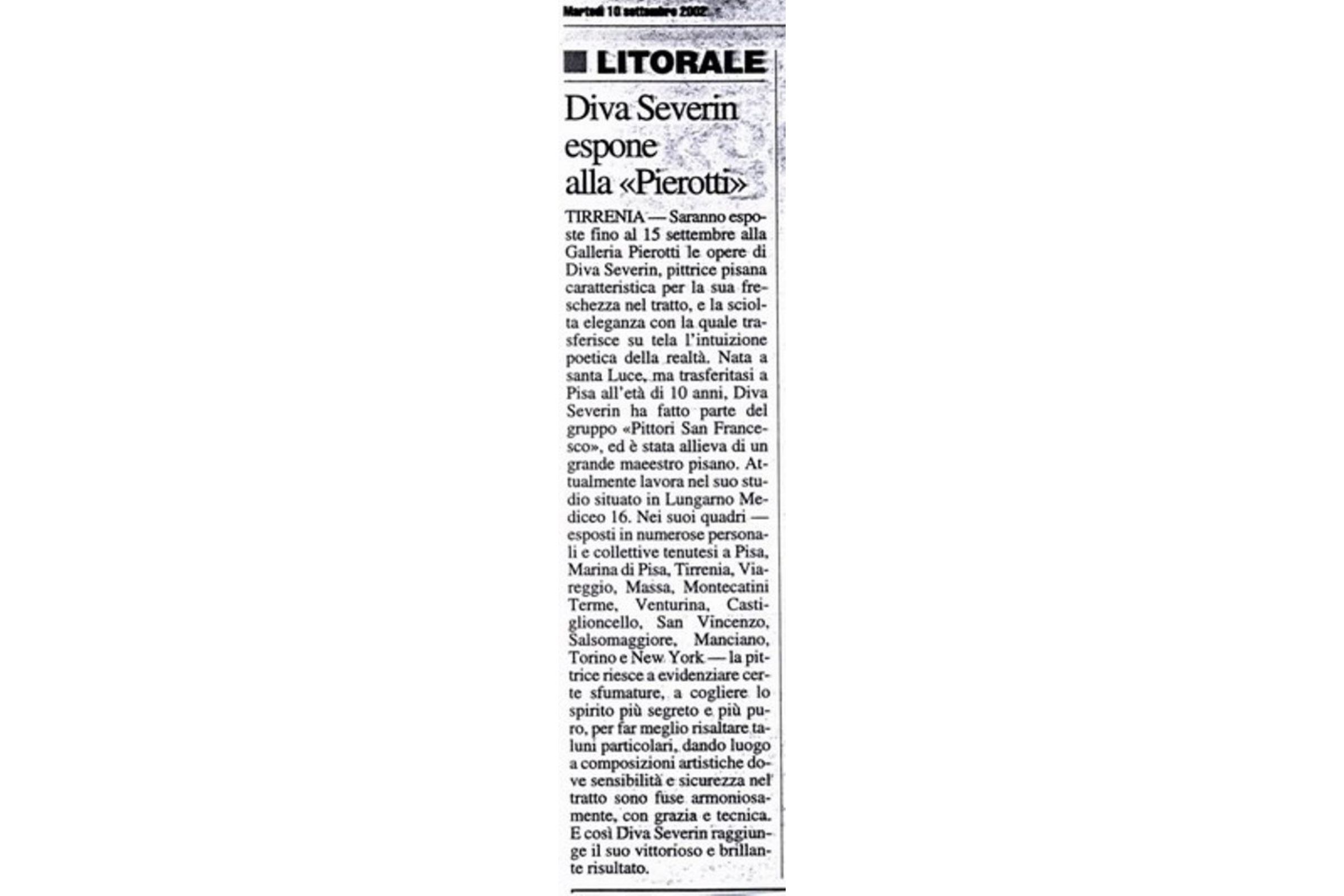 Tirrenia Galleria Pierotti